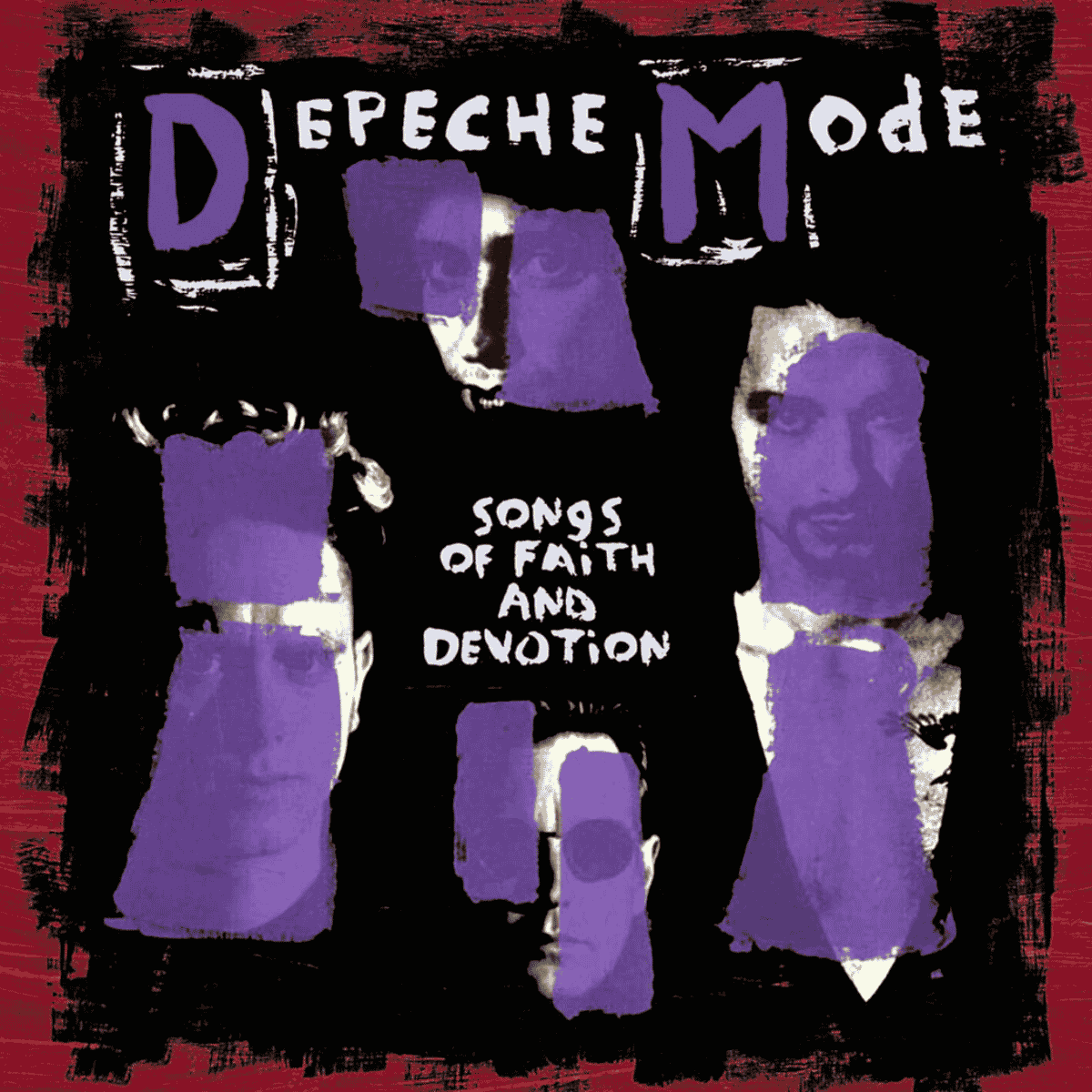 Depeche Mode: Songs of Faith and Devotion albumborító