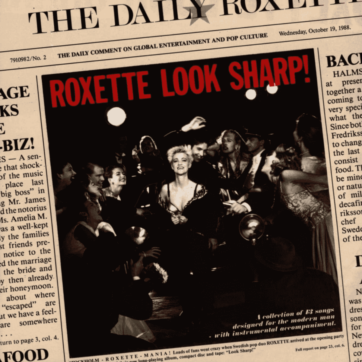 Roxette: Look Sharp! albumborító