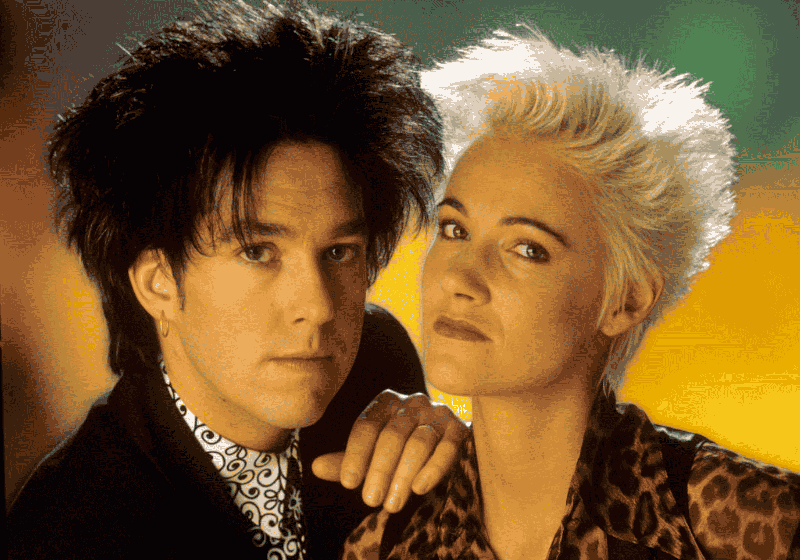 Marie Fredriksson és Per Gessle közös portréja