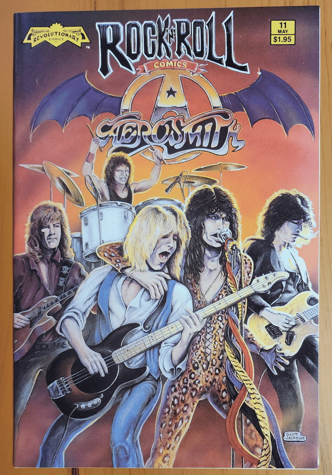 Aerosmith Rock N Roll Comics képregényborító